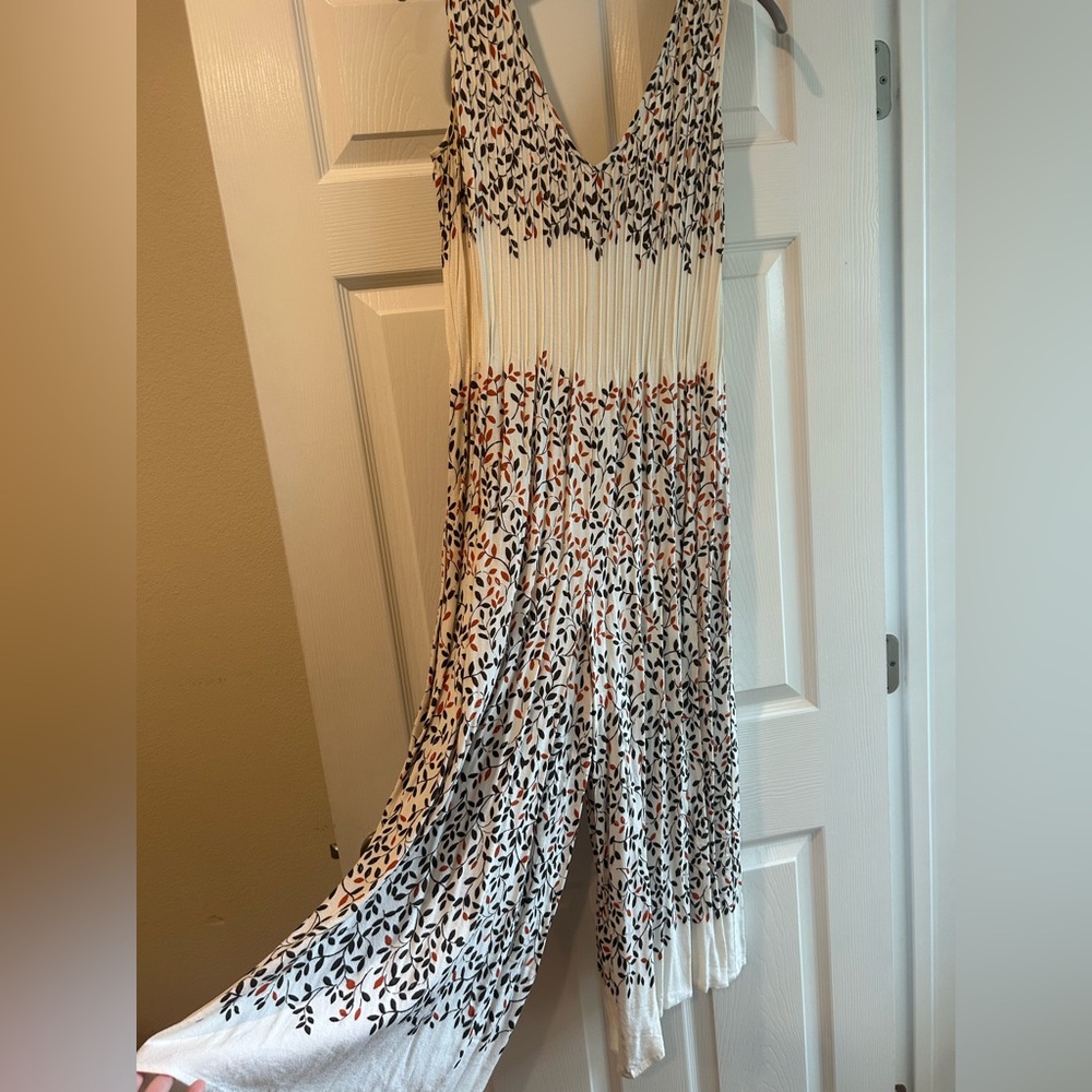 Elegant Fall Print Jumpsuit